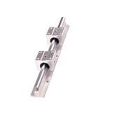 Guida lineare 2Set SBR12 300-1500mm Asta di scorrimento lineare completamente supportata con blocco cuscinetto SBR12UU da 4 pezzi(500mm)