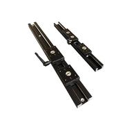 Guida lineare a doppio asse con cuscinetti a rulli in alluminio, guida industriale SGR15N + cursore a 3 ruote SGB15N, 1 pezzo(SGB15N-3 wheel,300mm)