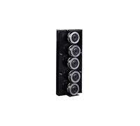 Guida lineare a doppio asse incorporata nera 46mm SGR15 Binario di scorrimento SGB15 Blocco Macchinari for la lavorazione del legno Asse ottico Pista fotografica(SGB15-5UU Block)