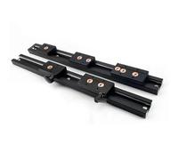 Guida lineare a doppio asse integrata, scorrimento a rullo SGR10E 32 mm, 1 set: blocco SGB10E e lunghezza 450-750 mm, Uds (SGB10E-5 wheel, 600 mm)