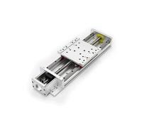 Guida lineare di movimento su rotaia, Modulo attuatore lineare a vite a sfere, motore passo-passo elettrico a doppia rotaia, tavolo da 120 kg, carico orizzontale, 300 mm/s, corse multiple, attuatore o