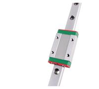 Guida lineare Guida lineare 2 pezzi + blocchi scorrevoli MGN 4 pezzi MGN7 MGN9 MGN12 MGN15 Lunghezza 100-600 mm Guida in miniatura(MGN12H,500mm)