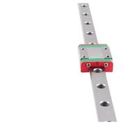 Guida lineare Guida lineare 2 pezzi con cuscinetto a blocco carrello 4 pezzi MGN12H MGN12C(MGN12H,350mm)