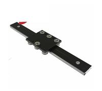 Guida lineare, Guida Lineare A Rulli, Silenziosa, Scorrevole Esterna A Doppio Asse, Adatta For Stampanti 3D Di Grandi Dimensioni per router CNC fai da te(10-6 wheel,With rail 500mm)