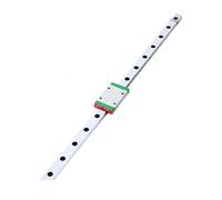 Guida lineare, Guida Lineare Da 2 Pezzi MGN15H Slitta 100 Mm Per Fresatrice CNC Fatta In Casa,per la stampa 3D fai da te(MGN15R-rail 100mm)
