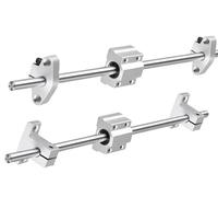 Guida lineare Manicotto scorrevole con cuscinetto a sfere con movimento ad asta liscia da 12 mm for SK12/SHF12,1 pcs(300mm)