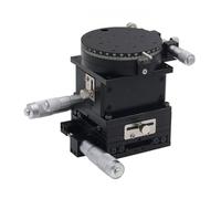 Guida lineare, Manuale Della Fase Lineare Micrometrica A 4 Assi XYZR Con Guida Di Perdita 80x80 Mm,per camper