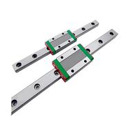Guida lineare, MGN9C MGN12C MGN9H MGN12H Parte Stampante 3D 200 350 400 500 Mini Carrello Guida Lineare Originale per router CNC fai da te(380mm)