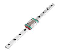 Guida lineare mini MGN12H, cuscinetto lineare guida 250/300/400/500 / 550mm con blocco carrello MGN12H ineare blocco per stampante 3 Dimensionale CNC fai da te(250mm)