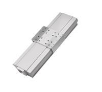 Guida lineare modulare completamente chiusa da 100-130 mm di larghezza con copertura antipolvere e piattaforma scorrevole, corsa da 100-1000 mm, QMF100-Nema23(200mm Stroke SFU1610)