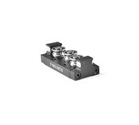 Guida lineare professionale a rulli rettangolari da 28 mm di larghezza, 1 pz. SGR10N, guida a doppio albero L=450/500 con blocco scorrevole SGB10N(Sgb10n 3uu,450mm)