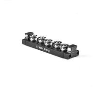 Guida lineare professionale a rulli rettangolari da 28 mm di larghezza, 1 pz. SGR10N, guida a doppio albero L=450/500 con blocco scorrevole SGB10N(Sgb10n 5uu,500mm)