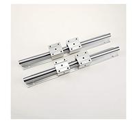 Guida lineare professionale SBR16 da 2 pezzi 300 400 500 600 1000 1200 1500 mm + 4 SBR16UU Blocco cuscinetto Set guida(600mm)