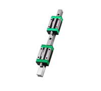 Guida lineare Set CNC composto da 2 guide lineari quadrate + 4 carrelli scorrevoli + 1 vite a sfere + supporto terminale + giunto + alloggiamento dado(HGR20-1000 1605-1000)