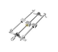 Guida lineare, Set Di Binari Guida For Stampante 3D 1SET T8 Lunghezza Vite Comando 500mm + Albero Lineare 8 * + KP08 SK8 SC8UU + Alloggiamento Dado + Accoppiamento per router CNC fai da te(8-400MM)