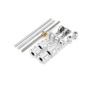 Guida lineare, Set Di Binari Guida For Stampante 3D 1SET T8 Lunghezza Vite Comando 500mm + Albero Lineare 8 * + KP08 SK8 SC8UU + Alloggiamento Dado + Accoppiamento per router CNC fai da te(8-350MM)