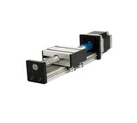 Guida lineare, SFU1204-100mm Guide Lineari Attuatore Lineare Modulo Vite A Ricircolo Di Sfere Da Tavolo 100mm Lunghezza Corsa Guida CNC per router CNC fai da te