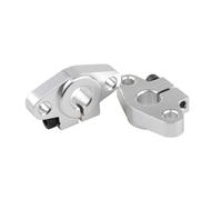 Guida lineare Supporto for asse ottico SHF8 SHF10 SHF12 SHF16 Supporto for binario di guida lineare Supporto for albero lineare orizzontale Supporto in alluminio guida di scorrimento (Size : SHF20 2P