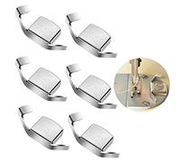 Guida Magnetica per Cuciture,6 Pcs Piedino Magnetico Universale,Guida Alla Cucitura Magnetica,Magnete Incorporato,Durevole,Adatto per I Piedini Della Maggior Parte Delle Macchine da Cucire sul Mercato