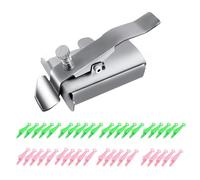 Guida Magnetica per Macchina da Cucire, Jisrcha 1 Pezzi Guida Magnetica per Cucire e 40 Pezzi Infila Ago a Mano, Strumenti Multifunzionali per Macchine da Cucire Accessori per L'infilatura
