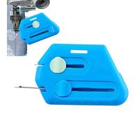 Guida magnetica per macchina da , righello ergonomico regolabile con finitura morbida, guida magnetica per cucito, per trapuntatura, ricamo, assemblaggio, creare curve, ritagli e cerniera, blu