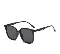 Guida maschile alla moda con una grande faccia e un colpo di strada sottile con occhiali da sole, occhiali decorativi per le vacanze all'aperto (colore: B, taglia: M), A, Taglia unica
