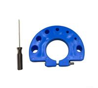 Guida per affilare la punta del trapano ad angolo regolabile, strumento compatto progettato per ripristinare facilmente l'affilatura di vari tipi di trapani (B)