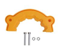 Guida per affilare le punte da trapano Accessorio per smerigliatrice da banco portatile Vecchi pezzi Smerigliatrice Dia 4 5 6 8 10 12 Materiale resistente ABS per smerigliatrice (1 pz)