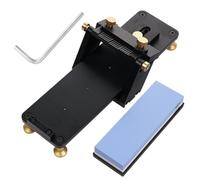 Guida per affilatura per formoni - Guida per affilatura regolabile in alluminio silenzioso - Supporto per affilare con angolo preciso, per falegnameria, fai da te, manutenzione e restauro