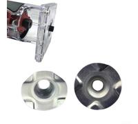Guida per boccola 10 mm, confezione da 2 pezzi, per tagliabordi Bosch 3701 3703 3709, accessori guida in metallo, colore argento