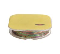 Guida per canna da pesca con filo di 50 m di lunghezza per avvolgere e fissare la lenza intrecciata sulle guide della canna, realizzata in resistente fibra di poliestere multistrato tessuto (500D
