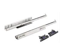 GUIDA PER CASSETTI IN LEGNO HETTICH COMPLETA PER UN CASSETTO LUNGHEZZA CM.25 CON SISTEMA SILENT SYSTEM AMMORTIZZATA AD ESTRAZIONE SEMPLICE QUADRO 30,PORTATA 25 KG.