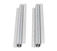 Guida per cassetto sottopiano, resistente, argento, carico 120 kg, estensione completa, guida di scorrimento per montaggio inferiore, per armadi per scale, armadietti per vino,