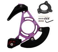 Guida per catena per biciclette, 20,5 x 20 x 2 per mountain bike, guida per catena a disco singolo ad alta resistenza, guida per piastra della catena, stabilizzatore della catena per bicicletta