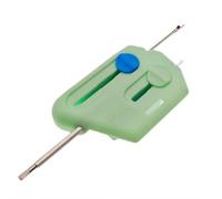 Guida per cuciture regolabile 4 in 1 con tagliasole integrato, infila ago e set di cacciaviti, guida multifunzionale magnetica poligonale per orlatura con scala universale forniture da cucito