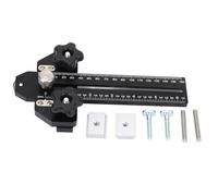 Guida per da tavolo in lega di alluminio con strappo sottile Guida per maschera per tagli di precisione Accessori per la lavorazione del legno Strumento di precisione per