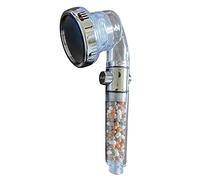 Guida per doccia portatile con pulsante di arresto ad alta pressione mandante manuale Schema da doccia 3-setting Spray portatile regolabile