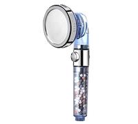 Guida per doccia portatile con pulsante di arresto ad alta pressione mandante manuale Schema da doccia 3-setting Spray portatile regolabile