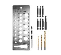 Guida per fori: dimensioni metriche dei fori da 1,5 a 12 mm, calibro per pu