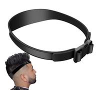 Guida per il taglio dei capelli - Guide di trucioli forniscono una fascia di taglio di capelli curvo | Modello di rasatura scollatura senza mani senza mani | Attacca per capelli a collo dritto per ras