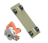 Guida per il taglio della circolare - Base regolabile da 12x8 pollici, supporto per binario stabile, impugnatura antiscivolo, piastra di posizionamento resistente | Utensile da taglio accurato pe