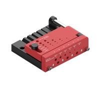 Guida Per Il Trapano - Jig Localizzatore Fori Per Lavorazione Legno | Localizzatore Centro Per Barra Rotonda | Per Lavorazione Del Legno Falegnameria Armadio Cassetto Banco Punzonatura Posizionamento