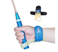 Guida per l ' allenamento del polso dello stabilizzatore da polso per badminton a installazione rapida maggiore precisione e uno sforzo ridotto durante gioco Correttore per presa da badminton