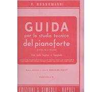 Guida per lo studio tecnico del pianoforte. Con testo inglese e spagnolo (English and spanish text). Nuova edizione. Fascicolo VI
