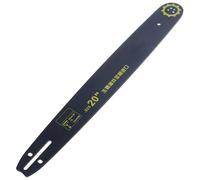 Guida per motosega resistente da 50,8 cm per abbattimento forestali e attività di manutenzione del cortile, accessori per motosega, in acciaio al manganese