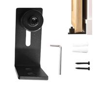 Guida per pavimento della porta del fienile, hardware a rullo a ruota singola, guida per pavimento per porta scorrevole | per camera da, soggiorno, cucina, bagno, garage, casa, ripostiglio