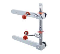 Guida Per Pomelli,Regolo Per Fori Regolabile Per Maniglie - Regolabile Di Precisione Acciaio Inox Con Morsetto Magnetico A Per Forare Montaggio Mobili Cucina Porte