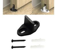 Guida Per Porta Scorrevole Guida al pavimento della porta scorrevole in metallo Agiustabile clip della traccia inferiore Guida hardware Design regolabile(1)