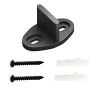 Guida Per Porta Scorrevole Guida al pavimento della porta scorrevole in metallo Agiustabile clip della traccia inferiore Guida hardware Design regolabile(2)