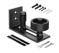 Guida per porta scorrevole, guida inferiore per armadio scorrevole | Supporto da pavimento per porta fienile da parete, per giardino, casa, esterno, camper, dispensa, bagno, spogliatoio